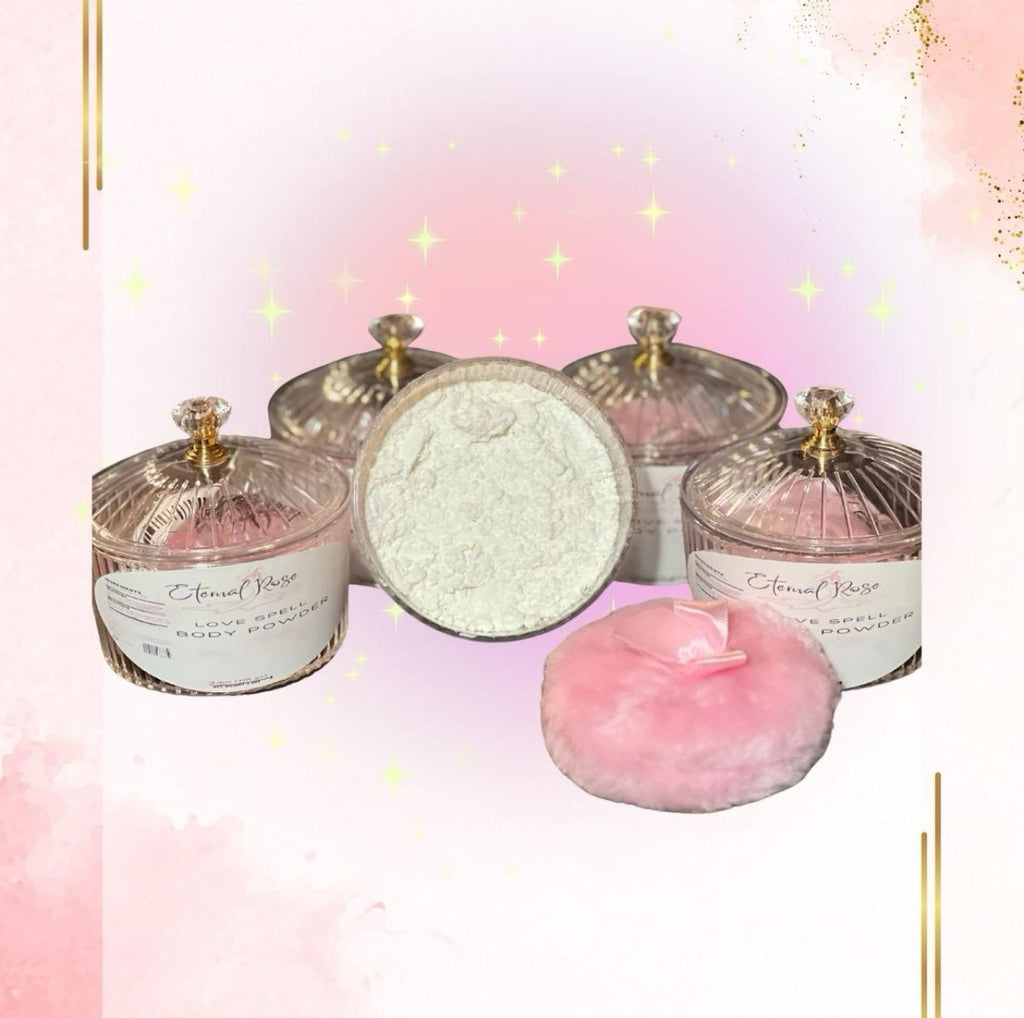 Love spell body powder