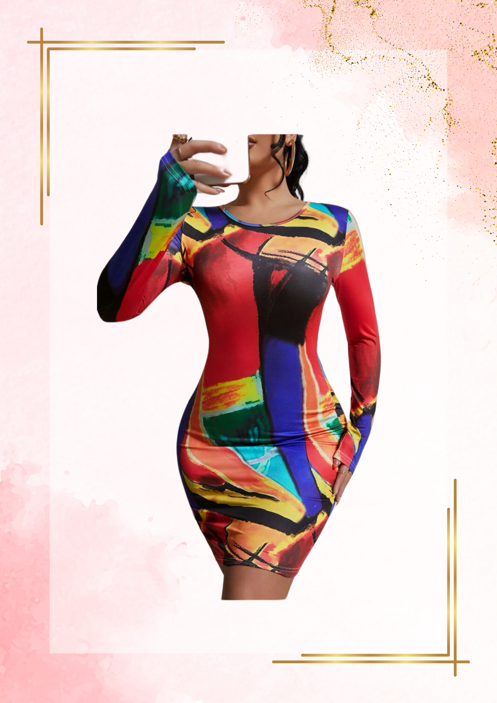 Rainbow dress