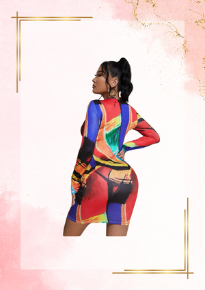 Rainbow dress