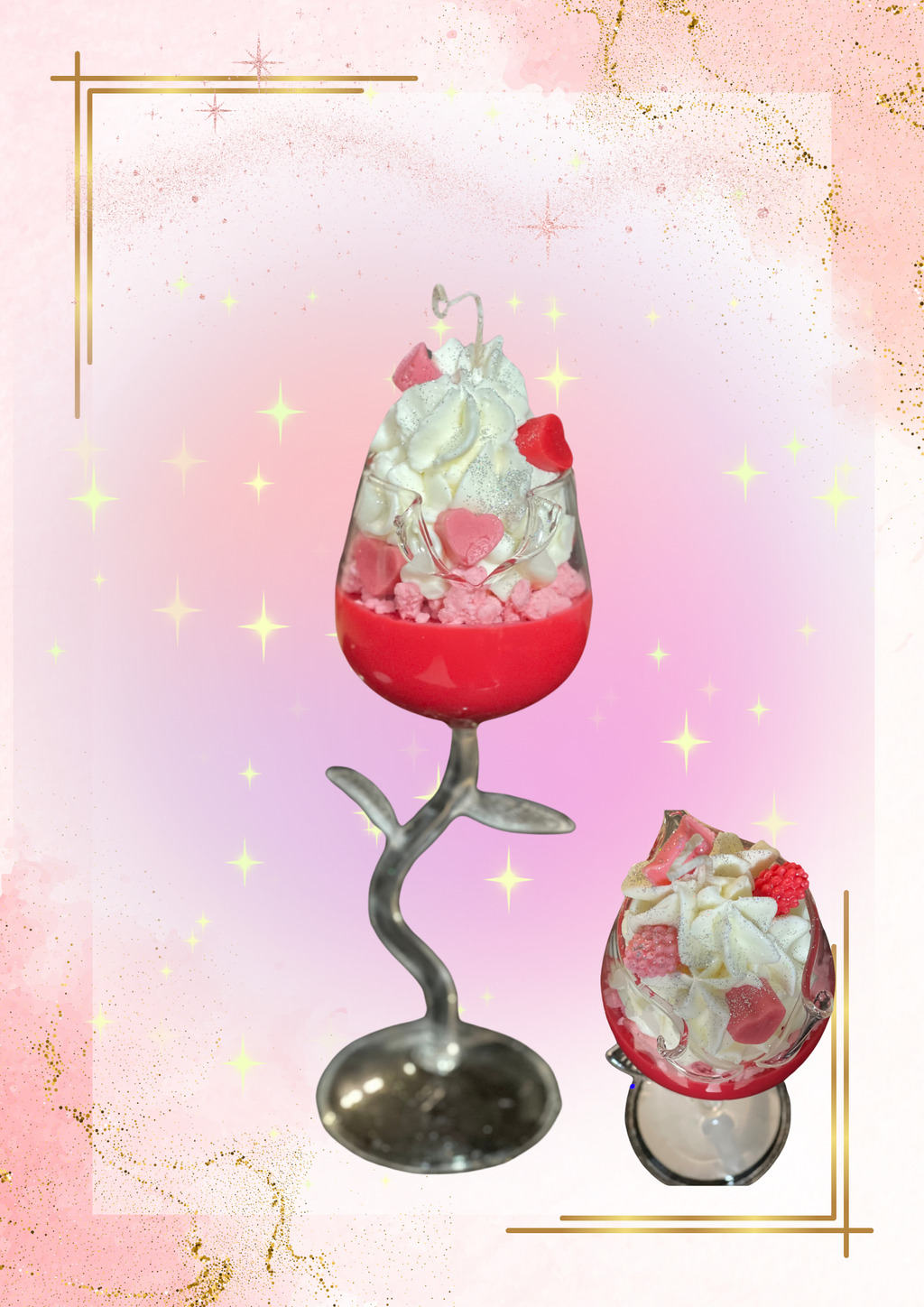 Cherry Cake Candle