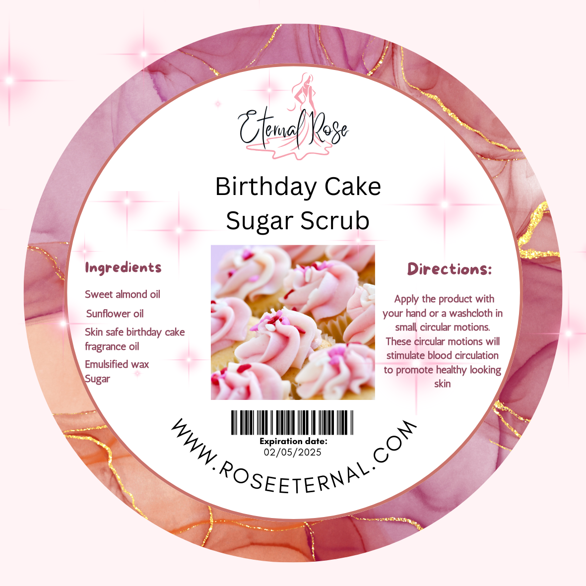 Birthday Cake Sugar Scrub